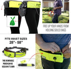 Hands Free Dog Leash Two Dogs Double Bungee Reflective Running Kit