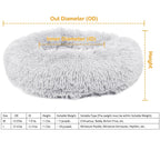 Pet Dog Bed Soft Warm Fleece Puppy Cat Bed Dog Cozy Nest Sofa Bed Cushion For S/M Dog