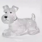 Clear Puppy Hair Memorial Keepsake Capsule | Pet Fur Container DIY Pendant Keychain