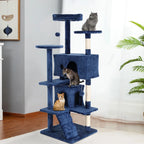 Cat Condo with Sisal-Covered Scratching Posts