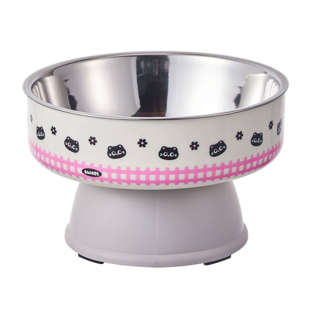 One Piece Pet Stainless Steel Food Bowl