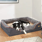 Large Orthopedic Dog Bed with Memory Foam