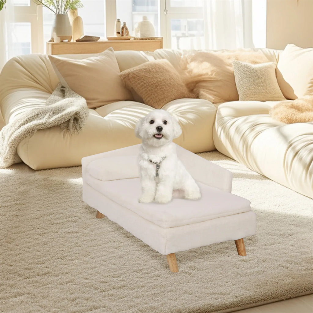 Nordic Pet Stool Bed with Cozy Waterproof Pad