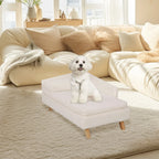 Nordic Pet Stool Bed with Cozy Waterproof Pad