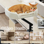 360° Rotatable Cat Bed Stand for Indoor Cats
