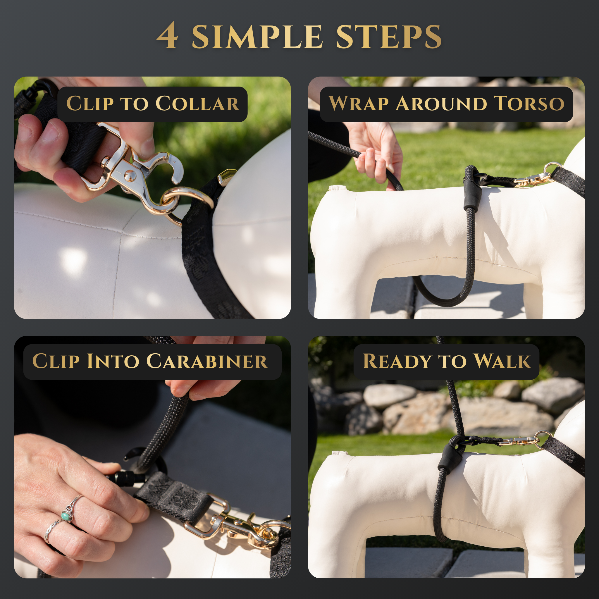 Calm Command © Hands Free, No-Pull Leash