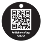 PetHub QR Pet ID Tag – Classic Aluminum