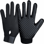 Silicone Pet Grooming Gloves – Fur Remover Mittens, 1 Pair