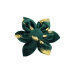 Green Feather Velvet Set