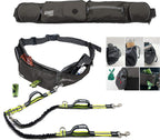 Hands Free Dog Leash Two Dogs Double Bungee Reflective Running Kit