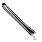 Jeffers Reflective Glow-in-the-Dark Safety Stripe Nylon Dog Leash, 1" W x 4' L