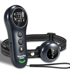 NeoAlly 2-in-1 Dog Training & Bark Control Collar | Automatic Barking Detection, Remote Shock, 5-150lbs Dogs | Rechargeable, Waterproof