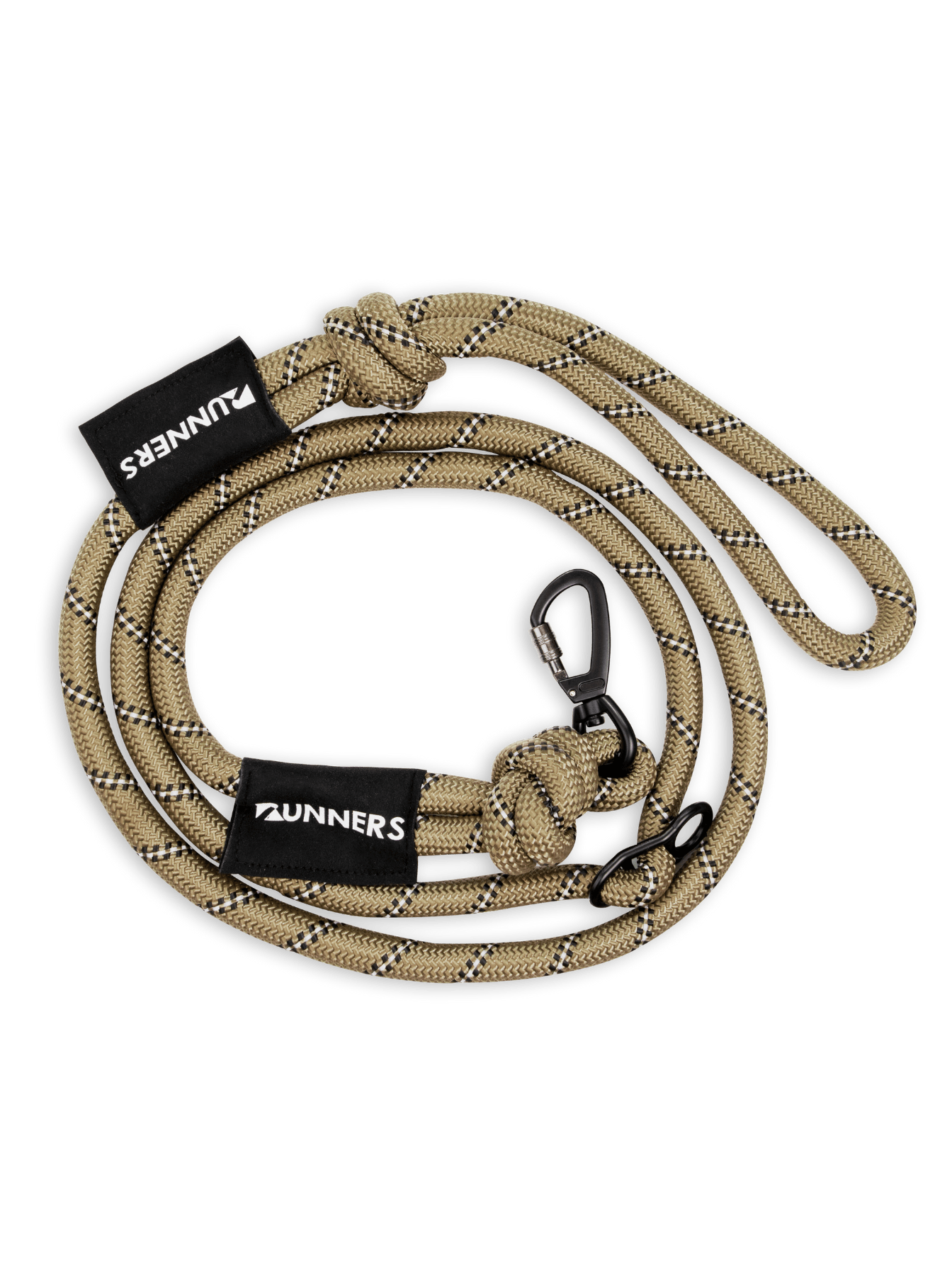 Olive Green Runners Hands-Free Dog Leash