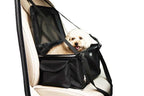 Pet Life ® Lightweight Collapsible Safety Travel Wire Folding Pet Dog Car Seat Carseat Carrier Crate