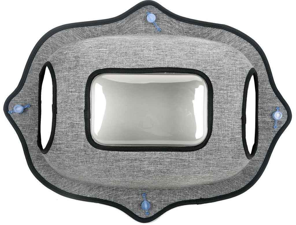 Pet Life ® 'Purr-view' See-through Suction Cup Kitty Cat Lounger and Bed