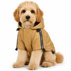 Pet Life ® 'Reflecta-Sport' Multi-Adjustable Reflective Weather-Proof Dog Raincoat w/ Removable Hood