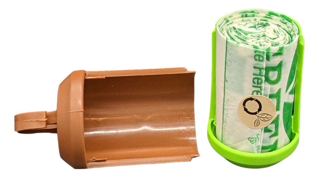 Poop Bag Holder – Dog Poop Bag Holder | Leash Dispenser | Clip-On | Made in USA | beyondGREEN