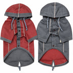 Touchdog 'Cloudburst' Reversible Fashion Waterproof Dog Raincoat