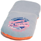 Touchdog ® 'Active-Play' Vintage Emblem Panoramic Cat Bed w/ Teaser Toy
